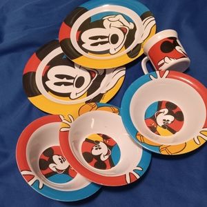 Maickey Mouse dish set